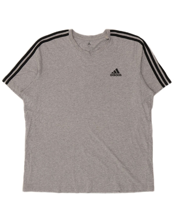 Tricou pentru bărbați Adidas Top XL bumbac gri