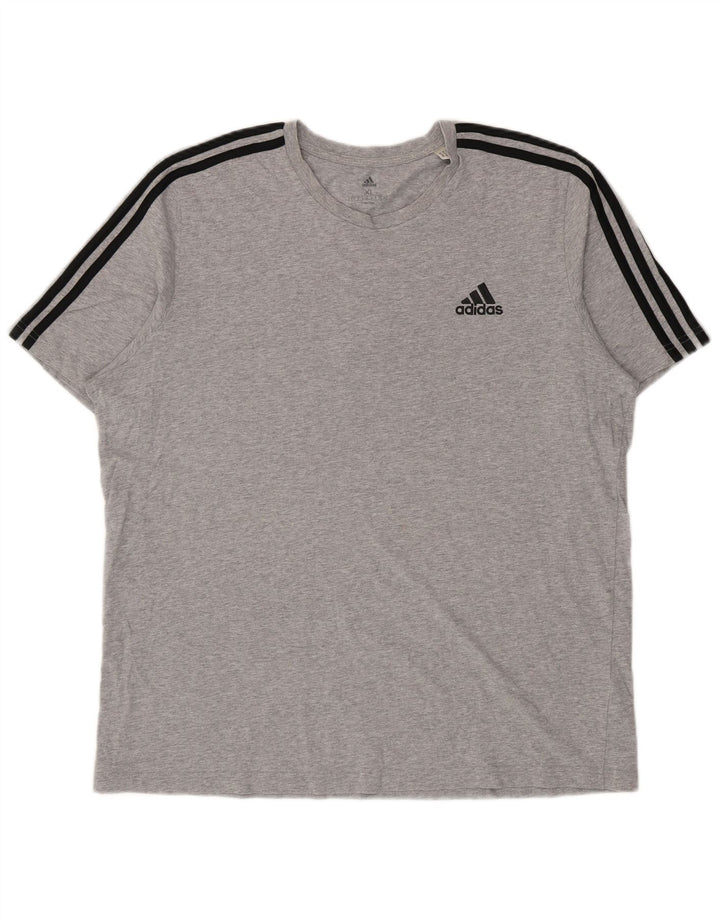Tricou pentru bărbați Adidas Top XL bumbac gri