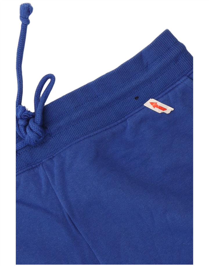 Pantaloni scurti sport pentru femei Marks & Spencer UK 12 Medium Blue Bumbac