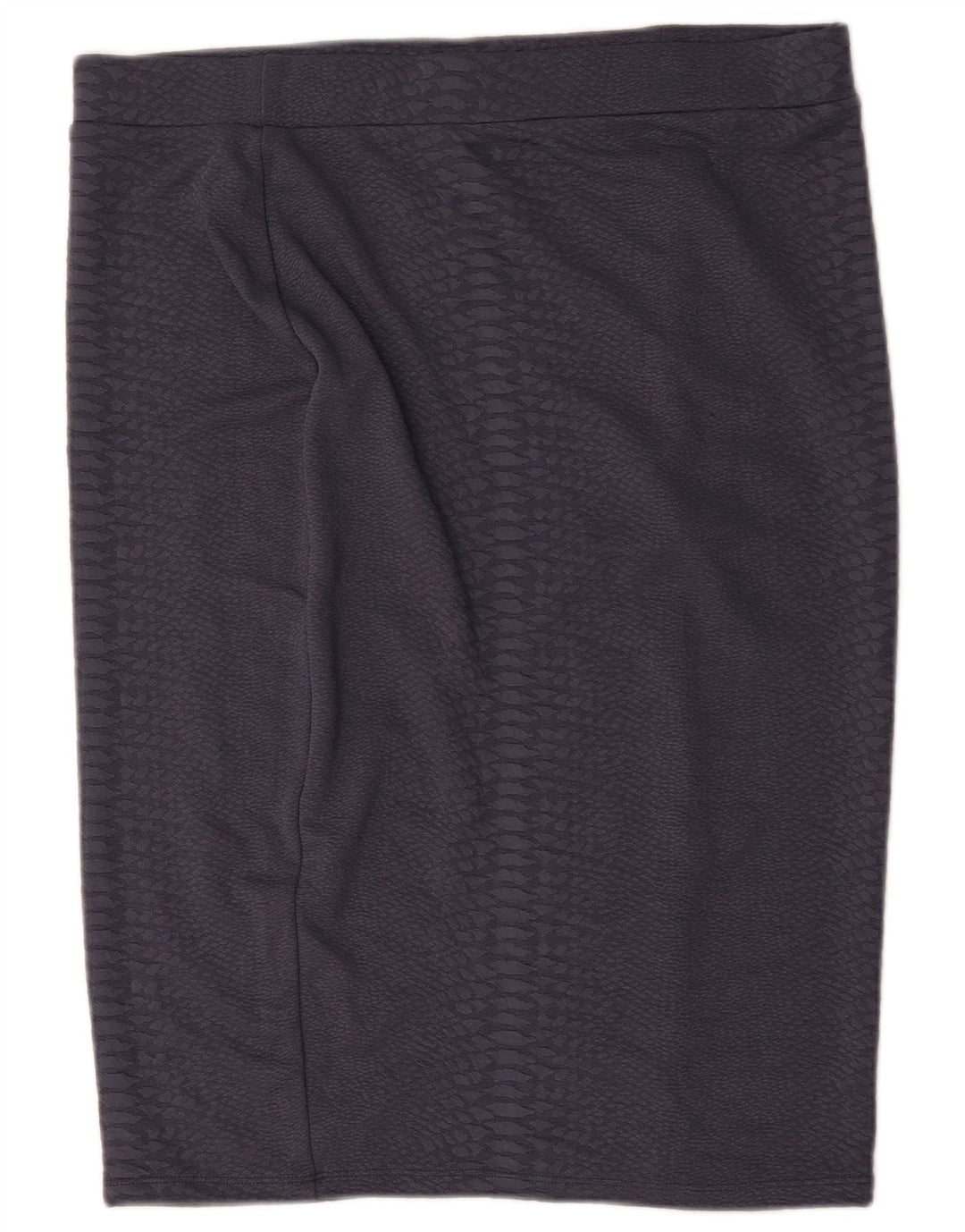 Fusta creion pentru femei Marks & Spencer UK 18 XL W36 poliester gri