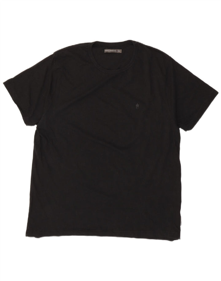 FRENCH CONNECTION Tricou pentru femei Top UK 20 2XL Bumbac negru