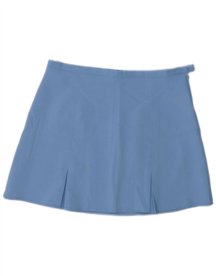 Fusta mini Benetton pentru femei IT 46 Large W31 Blue Polyester
