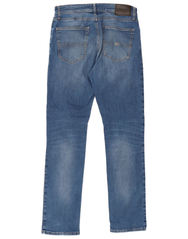 Tommy Hilfiger Ryan Regular Straight Jeans pentru bărbați W32 L32 Bumbac albastru