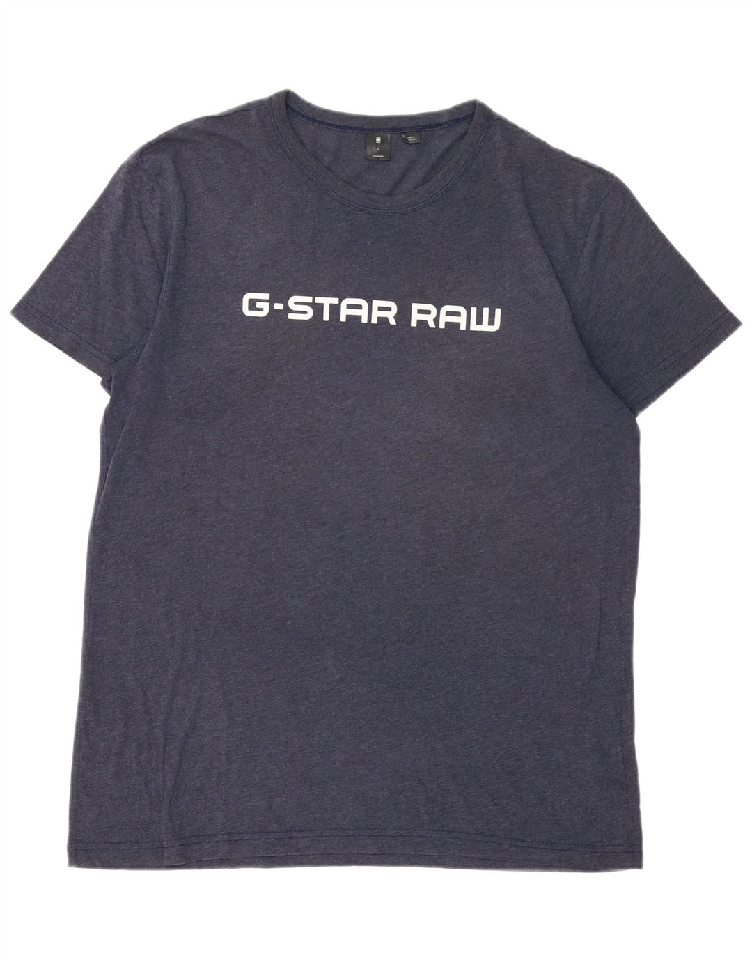 Tricou grafic pentru bărbați G-STAR Top XL Bumbac bleumarin