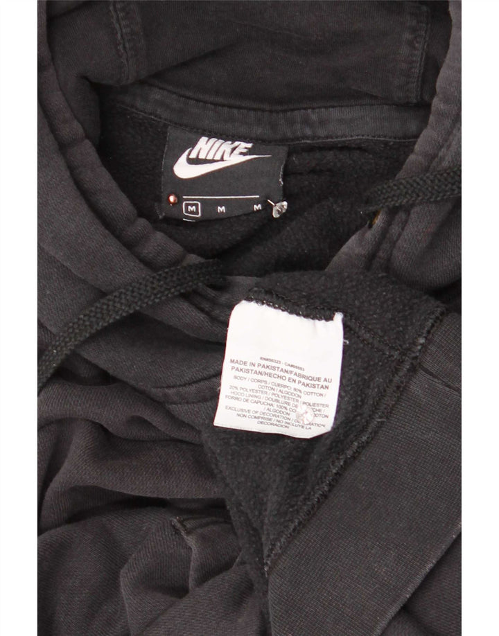 Pulover Nike pentru bărbați, bumbac mediu negru
