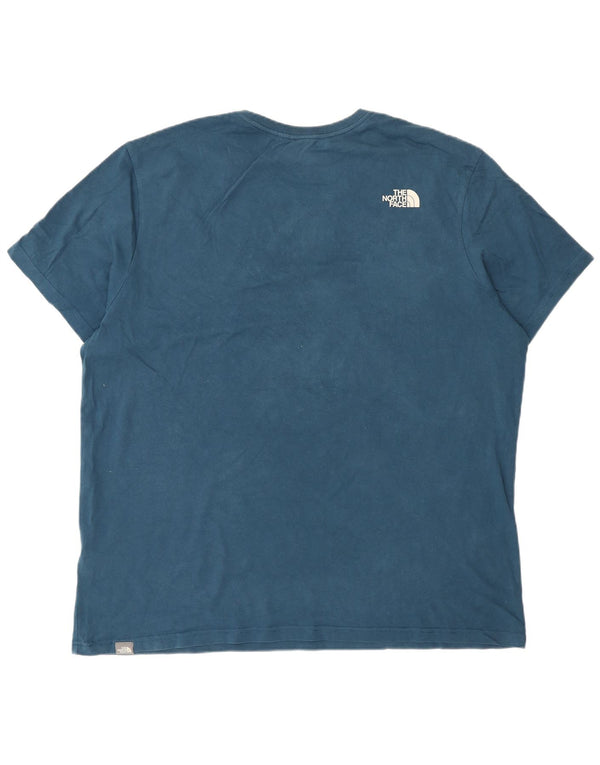 Tricou grafic pentru bărbați The North Face Top 2XL Bumbac bleumarin