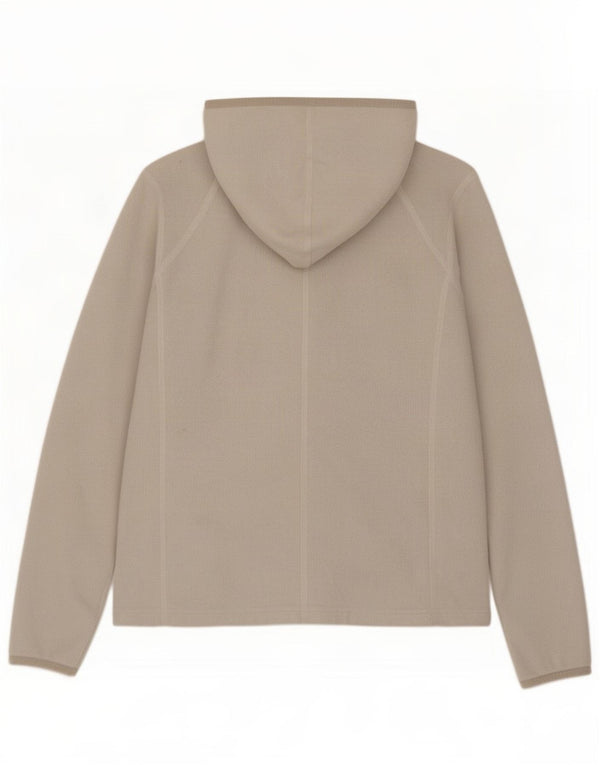Jachetă polară cu glugă The North Face pentru femei UK 12 Medium Beige Poliester