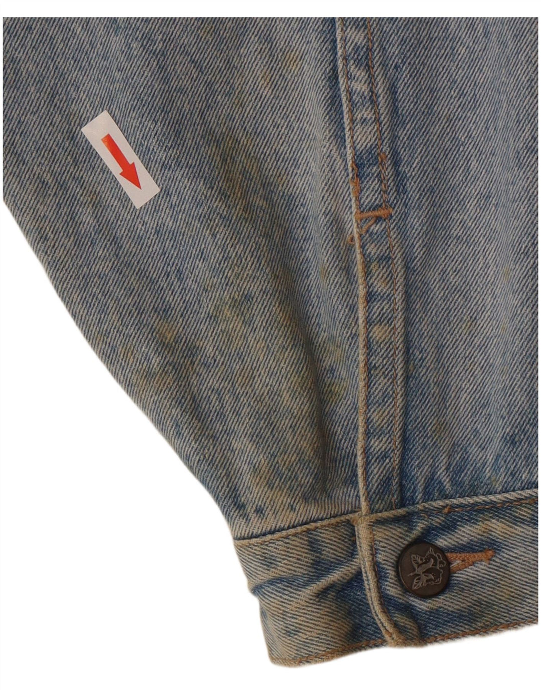 Jachetă de blugi pentru femei Ragazza UK 14 XL, bumbac albastru