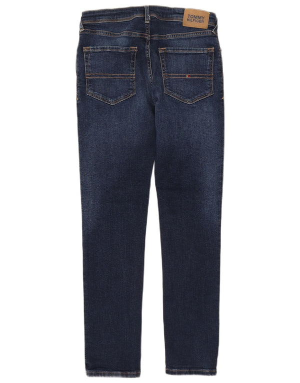 Blugi skinny pentru băieți Tommy Hilfiger 11-12 ani W26 L27 bleumarin bumbac