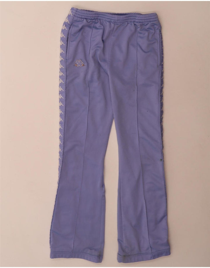 Pantaloni de trening pentru femei Kappa cu grafică UK 10 Poliester violet mic