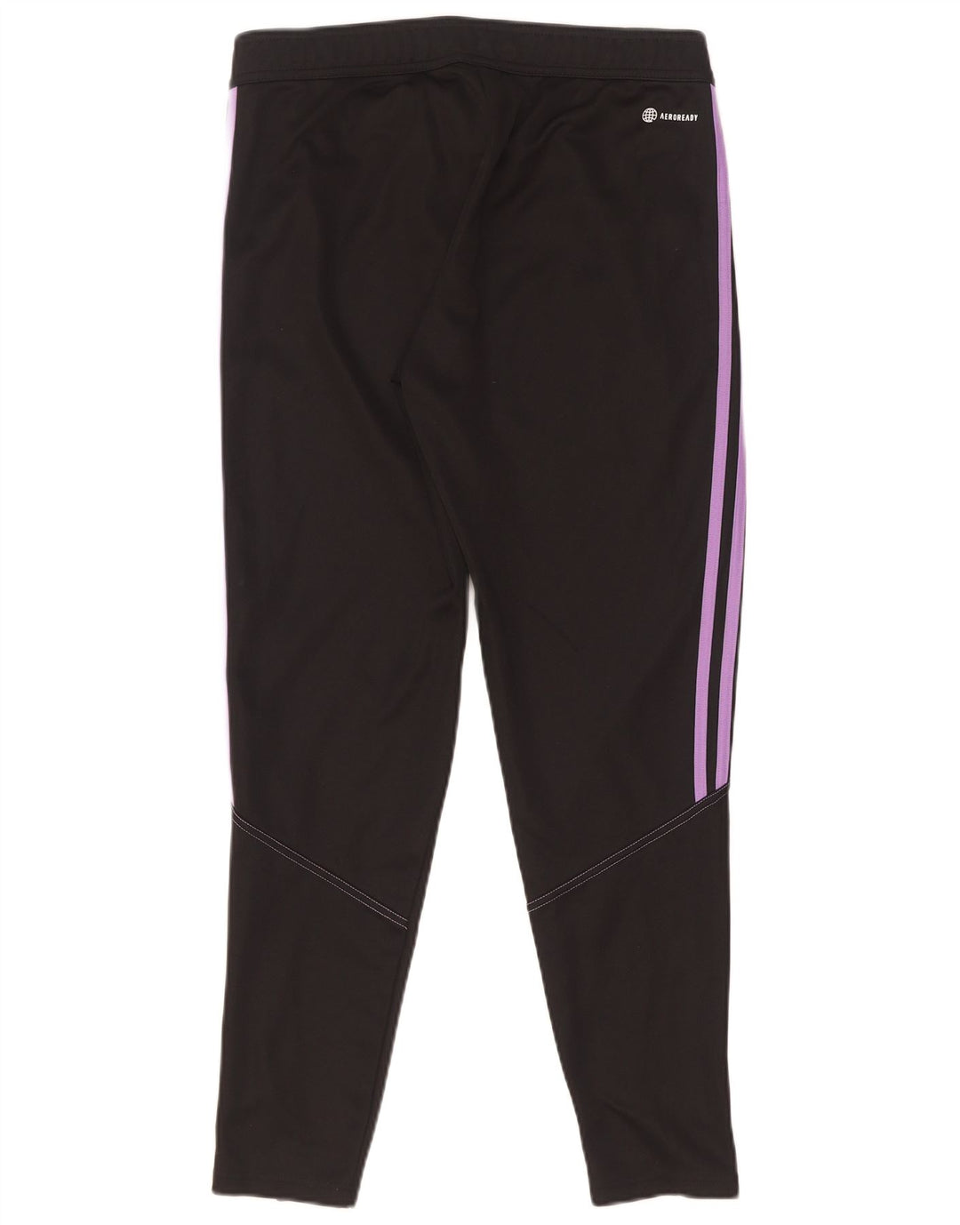Pantaloni de trening Adidas pentru femei UK 12/14 Poliester mediu negru