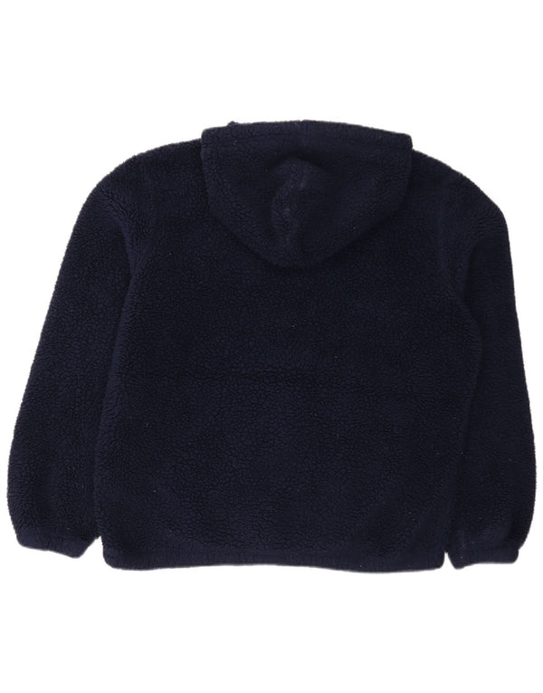 Pulover Fila pentru bărbați, cu glugă, cu glugă, XL, poliester bleumarin