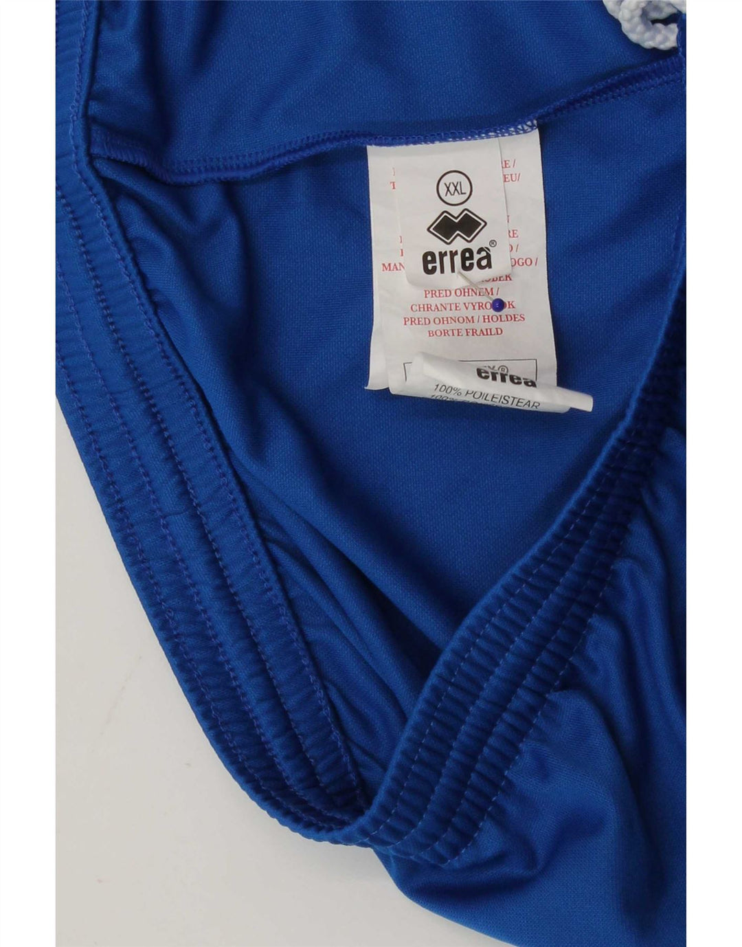 Pantaloni scurți sport Errea pentru bărbați 2XL, poliester albastru
