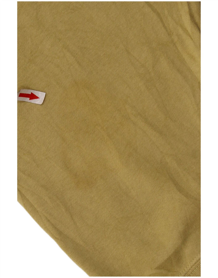 Pulover NIKE Crop Oversized pentru femei UK 14 Bumbac kaki mediu