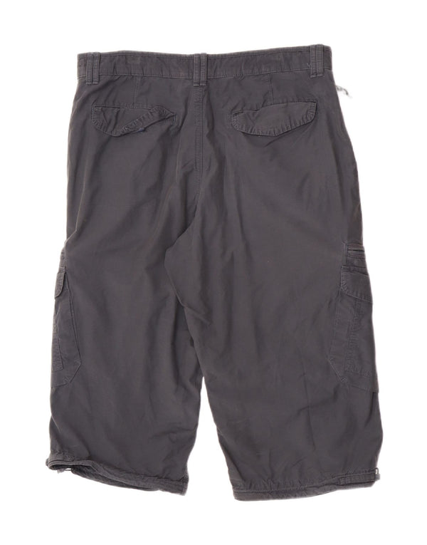 Bermude pentru bărbați Marks & Spencer Blue Harbour Cargo W34 Large Gri
