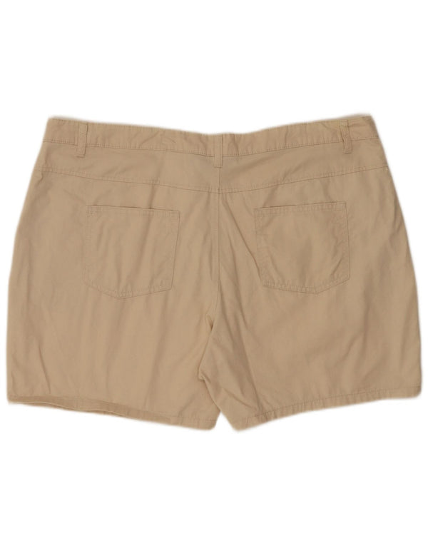 Pantaloni scurți chino obișnuiți pentru femei Mountain Warehouse UK 18 XL W38 bumbac bej
