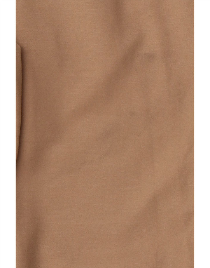 Pantaloni chino conici pentru femei ZARA EU 38 Mici L28 L25 Bumbac maro