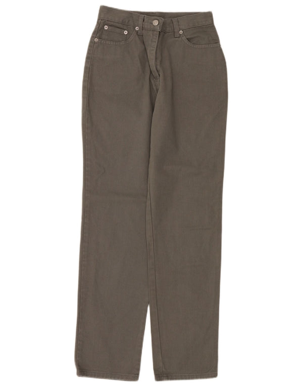 Oviesse Blugi conici pentru femei cu talie înaltă IT 42 Medium W26 L30 bumbac gri