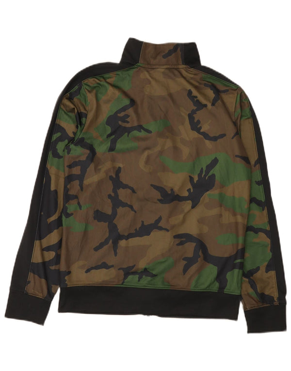 Jachetă de top pentru trening Jordan Boys Graphic 12-13 ani Camuflaj mare kaki