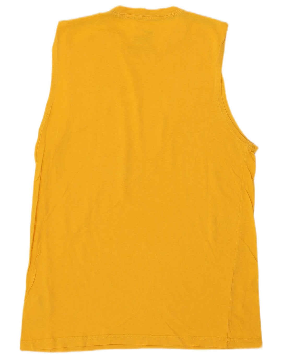 Vest Vest Top, Bumbac galben mediu, pentru bărbați, cu fit regulat