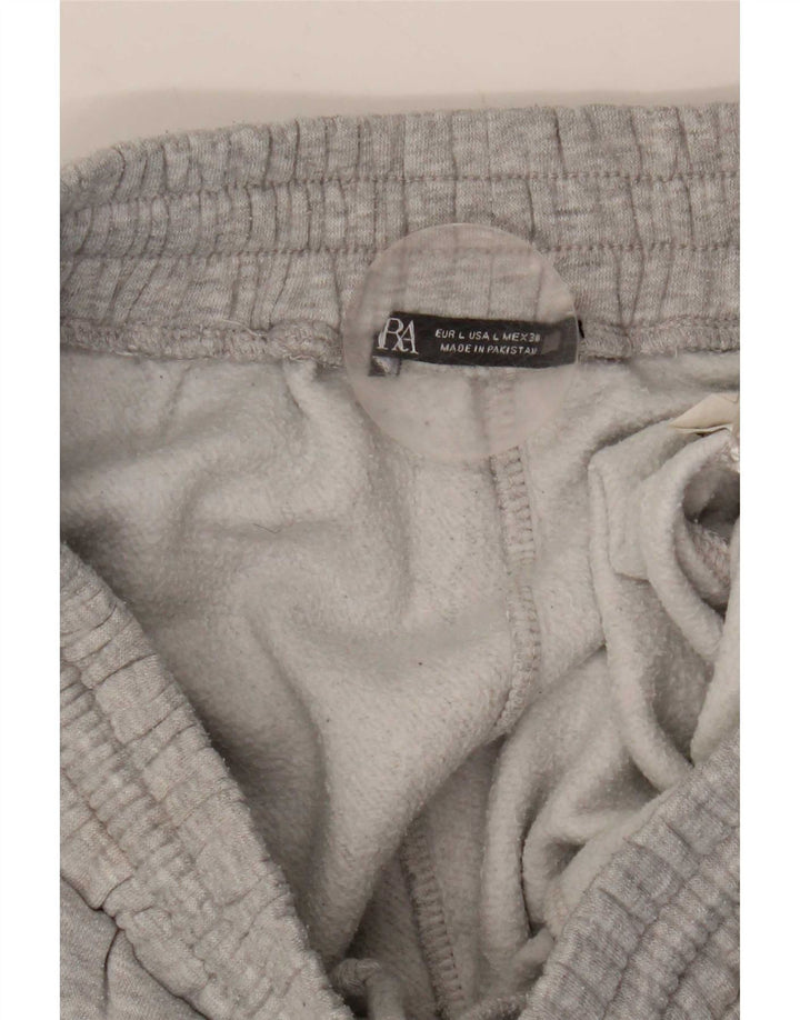 Pantaloni de trening Zara Barbati Joggeri Mari Poliester Gri