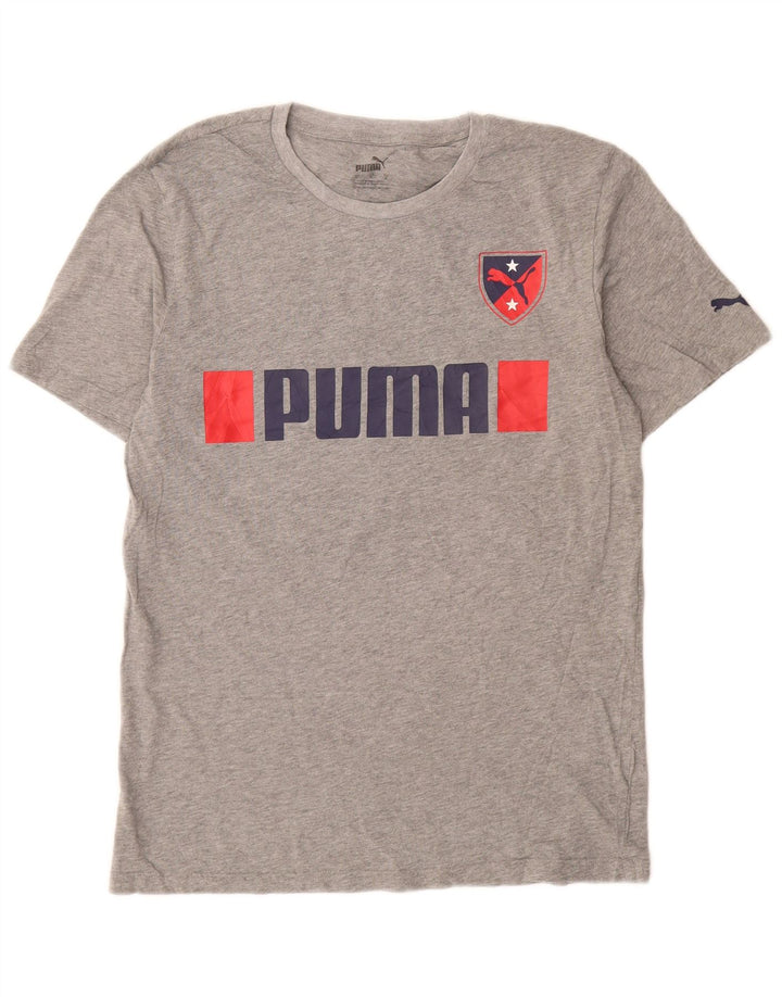 Tricou grafic PUMA pentru bărbați Top mic gri