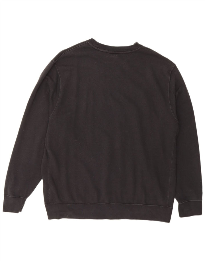 NIKE Mens Sweatshirt Jumper XL Black Cotton
