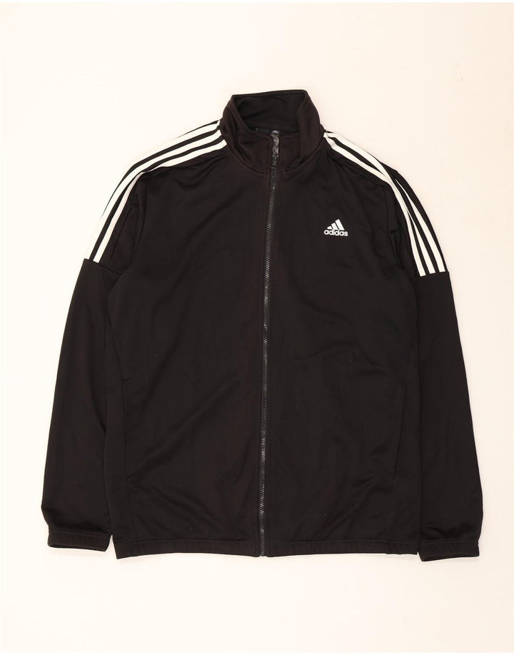 Jachetă de trening pentru bărbați Adidas XL, poliester negru