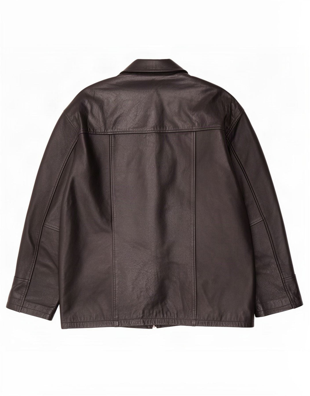 Jachetă din piele pentru bărbați Akaso UK 38 Medium Black