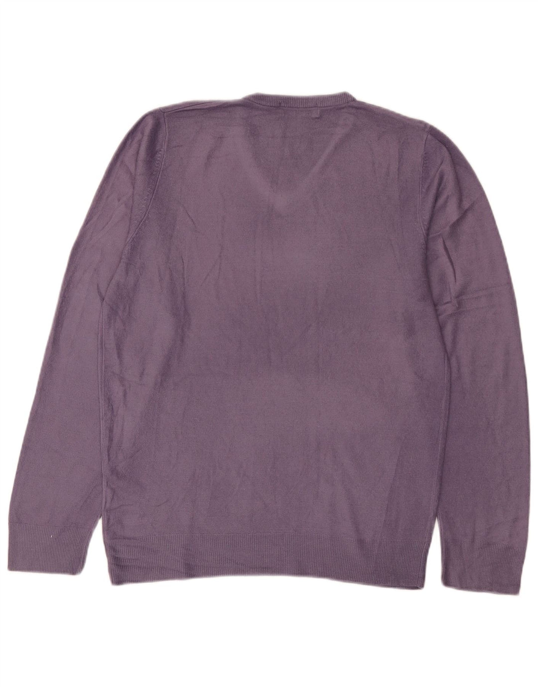 Marks & Spencer Pulover cu decolteu în V Blue Harbour pentru bărbați, violet mic