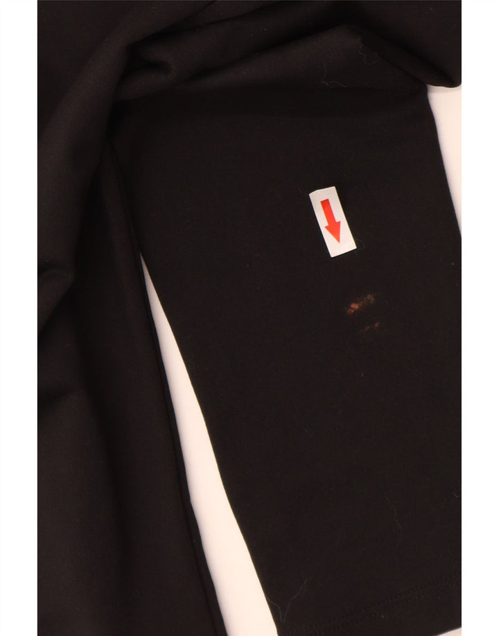 Leggings grafic Adidas pentru femei UK 8 Small Black