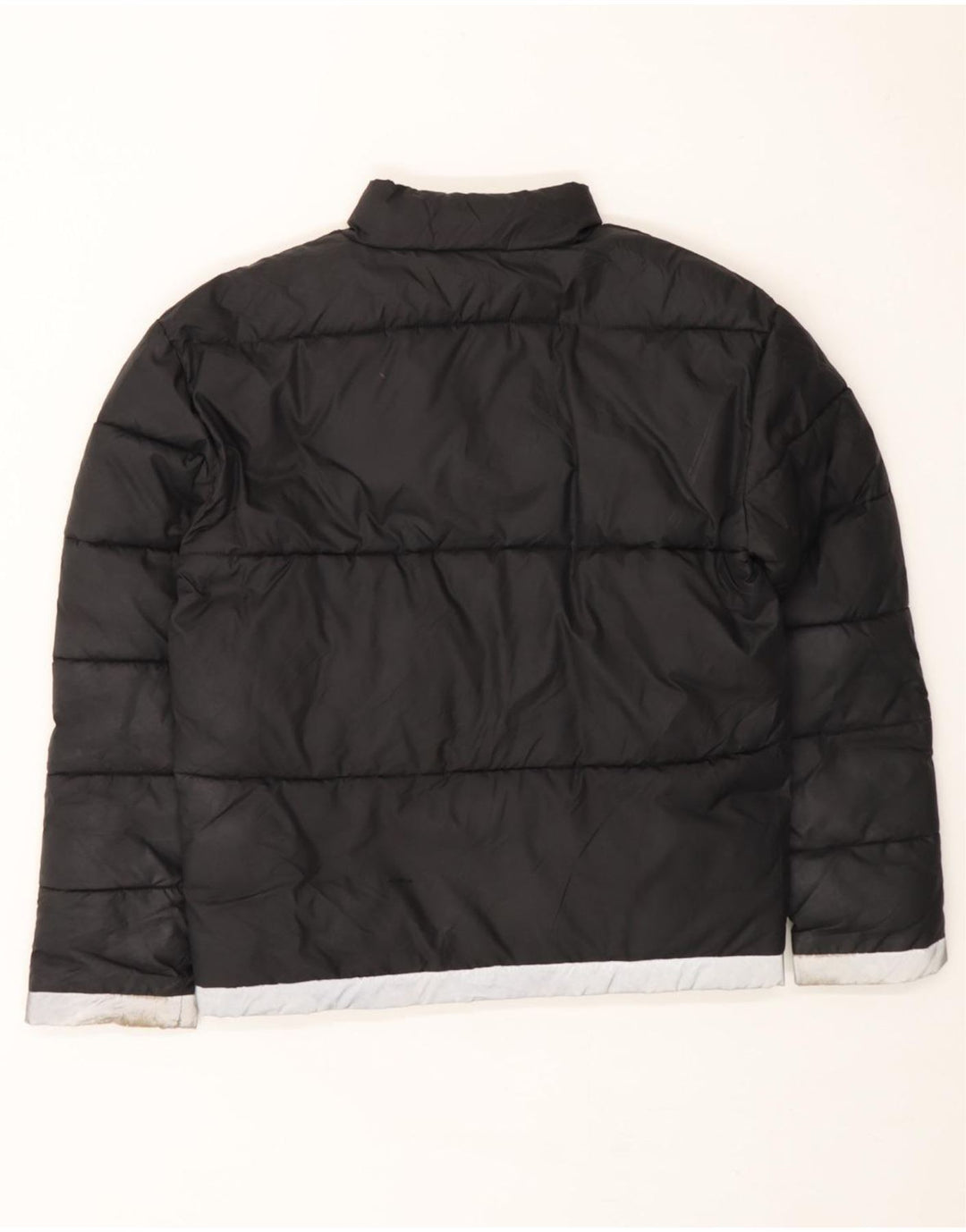 ELLESSE Girls Padded Jacket 10-11 Years Black Polyester Vintage Ellesse and Second-Hand Ellesse from Messina Hembry 