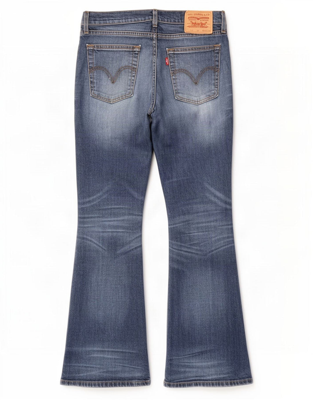 Blugi pentru bărbați Levi's 529 Curvy Bootcut W32 L32 Bumbac albastru