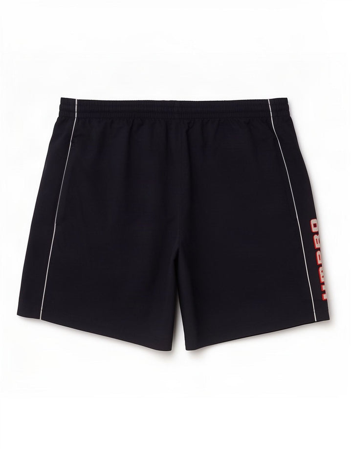 Pantaloni scurți sport grafic Umbro pentru bărbați, mari, bleumarin, poliester