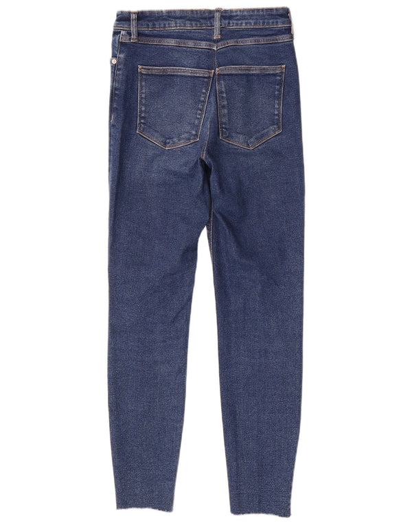 Blugi skinny dama Zara EU 40 Medium W30 L28 Albastru