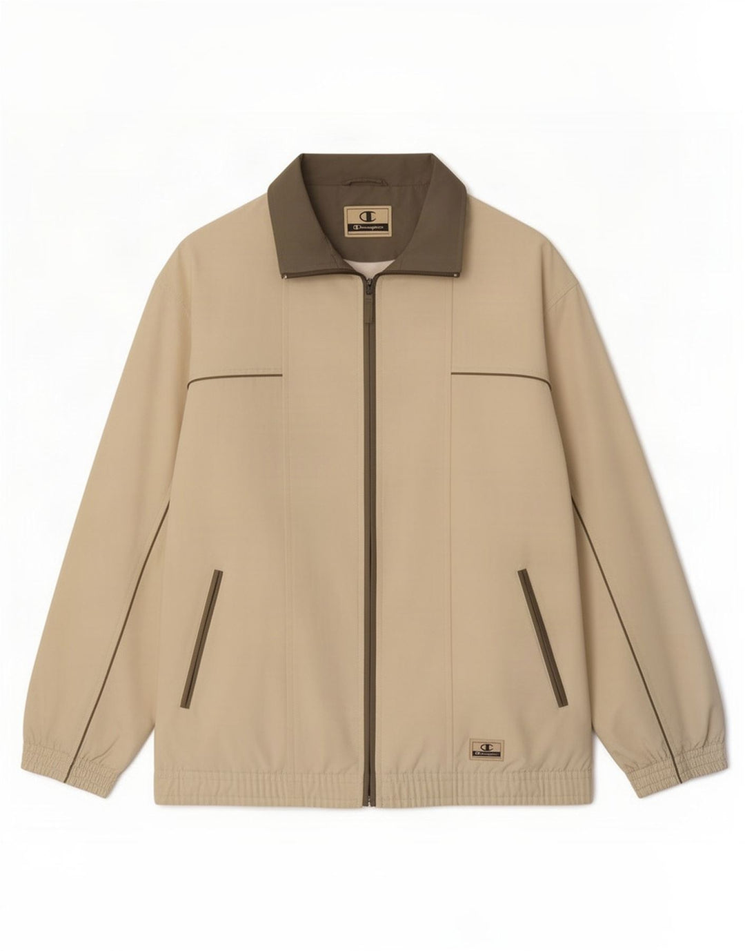 Jachetă de trening pentru bărbați Champion XL, poliester bej