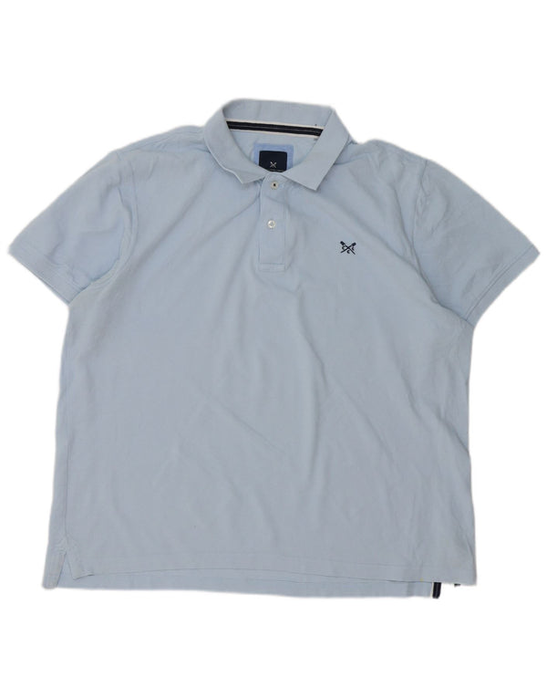 Crew Clothing Tricou polo pentru bărbați 2XL, bumbac albastru