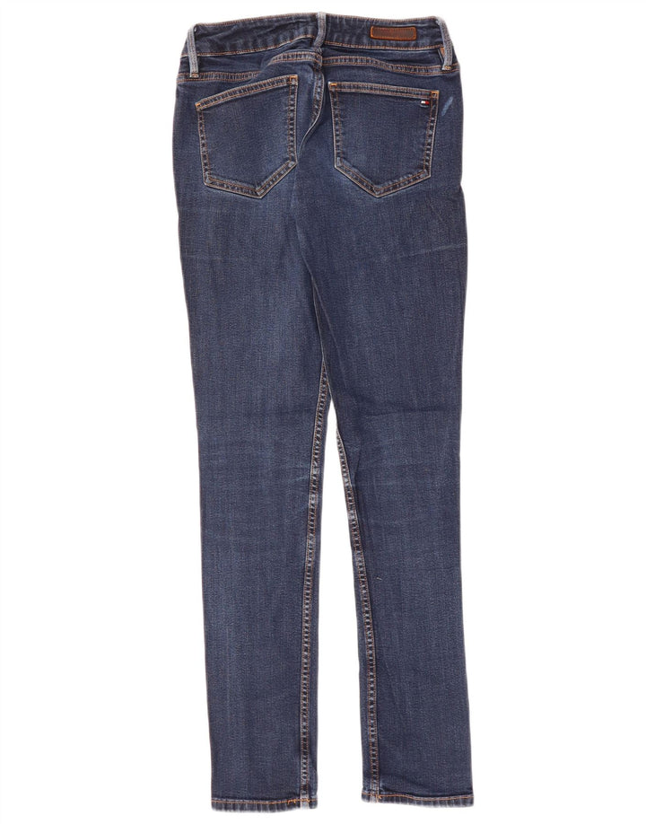Blugi skinny pentru femei TOMMY HILFIGER L25 L29 bumbac bleumarin