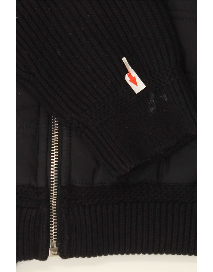 Pulover cardigan pentru bărbați Reiss XL poliester negru