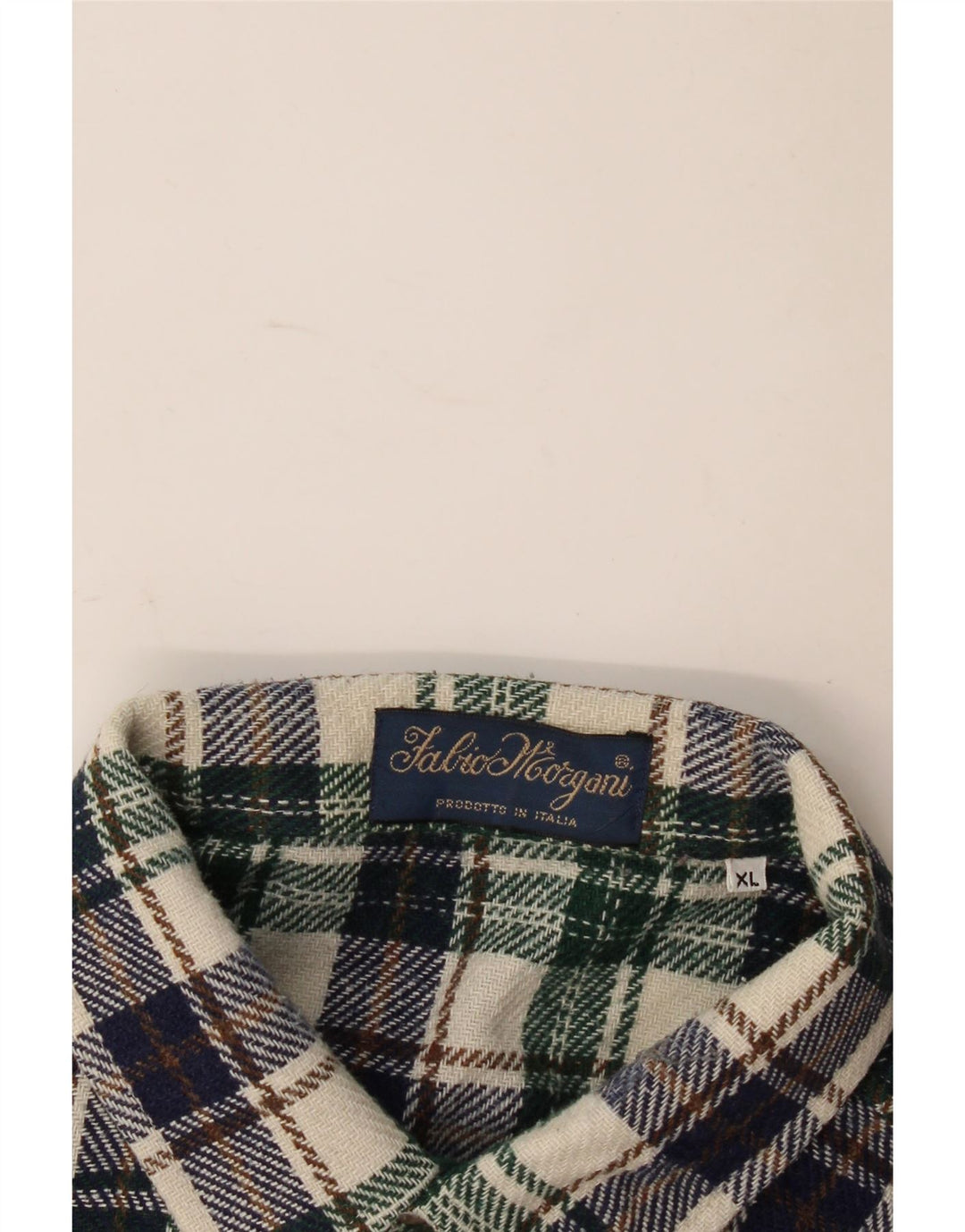 Cămașă Vintage pentru bărbați din flanel XL, multicoloră, cu carouri