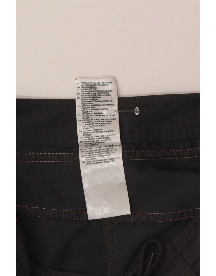 Pantaloni scurți de înot Adidas pentru femei UK 8 Small Negru Poliester