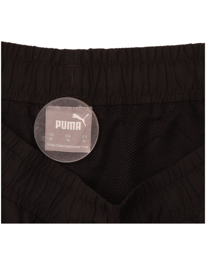PUMA Mens Graphic Sport Shorts XL  Black