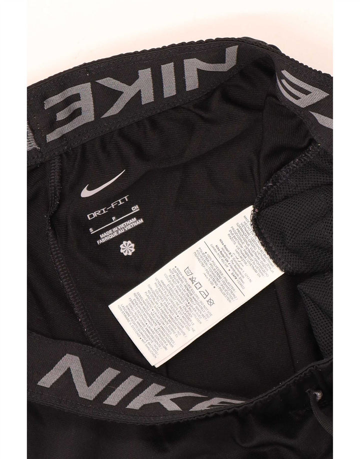 Pantaloni scurți sport Nike Dri Fit pentru bărbați, poliester negru mic