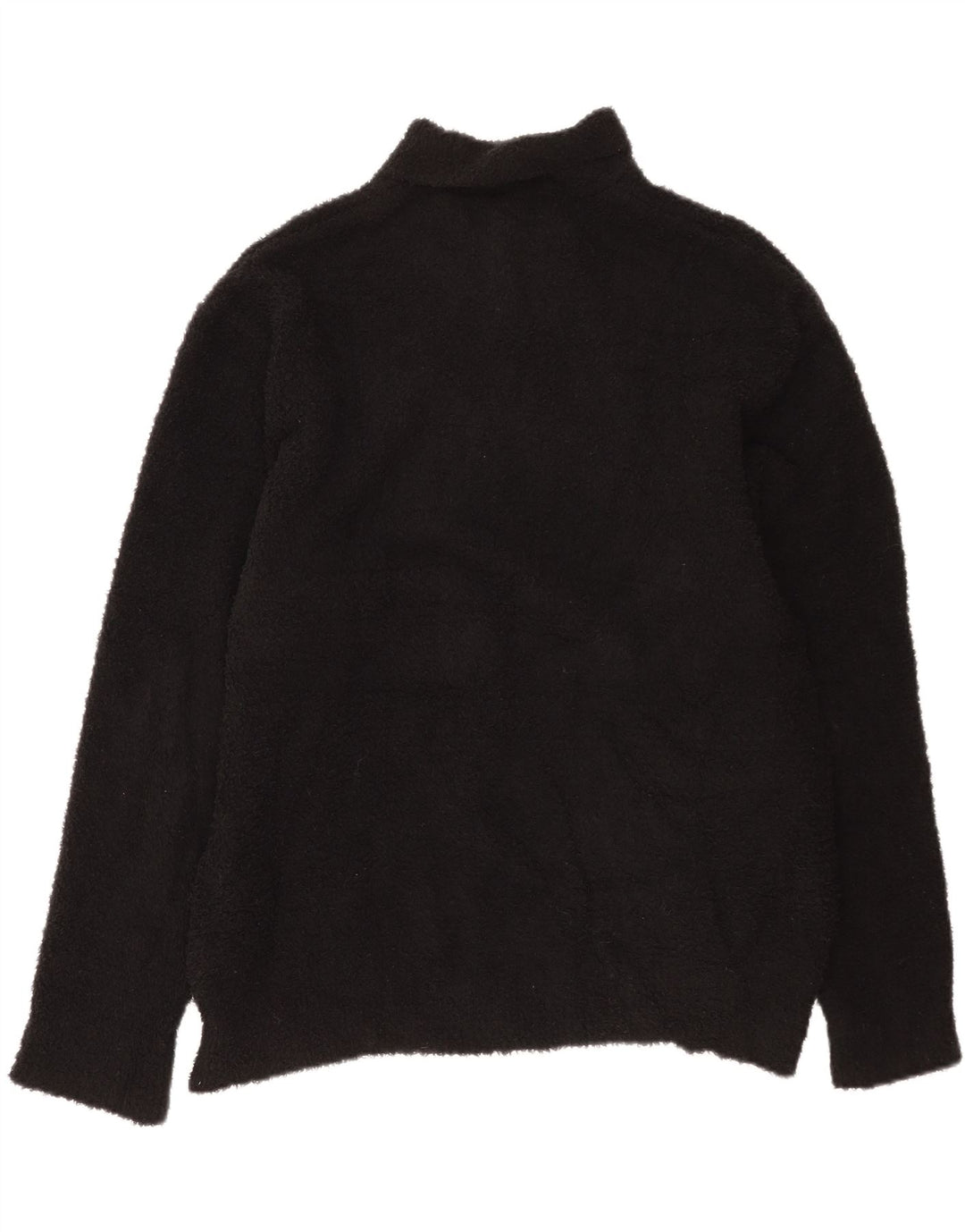 Pulover pentru bărbați Zara, cu gât polo, XL, poliester negru