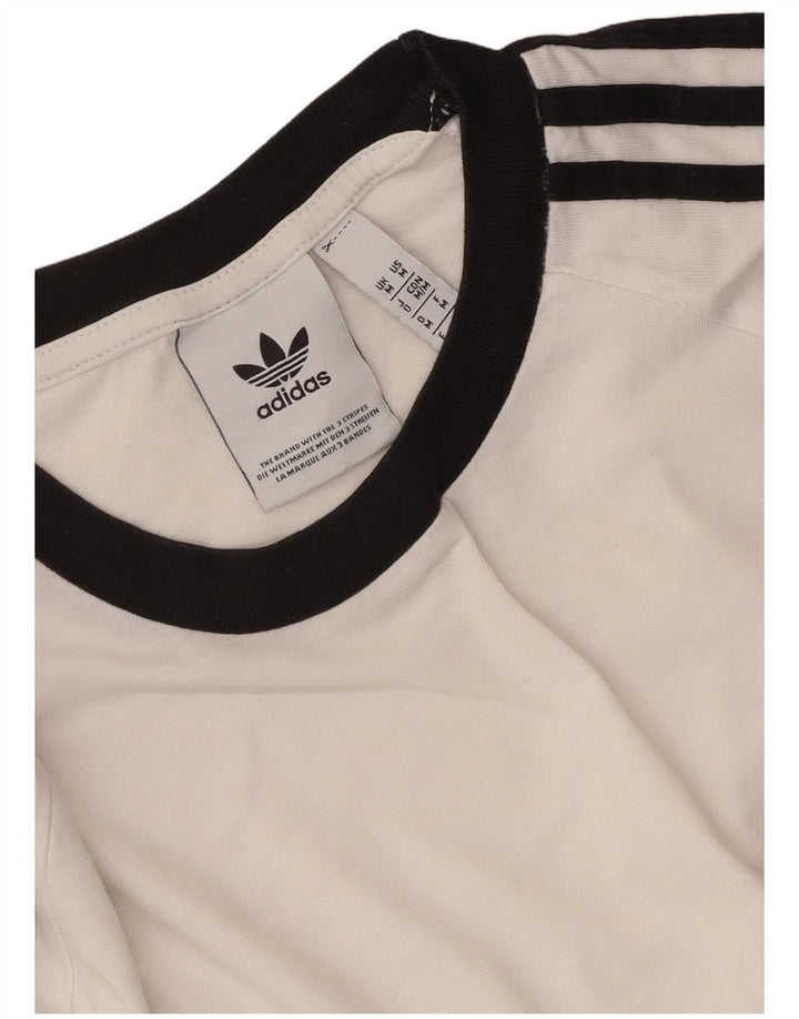 Tricou pentru bărbați ADIDAS Top Mediu Alb
