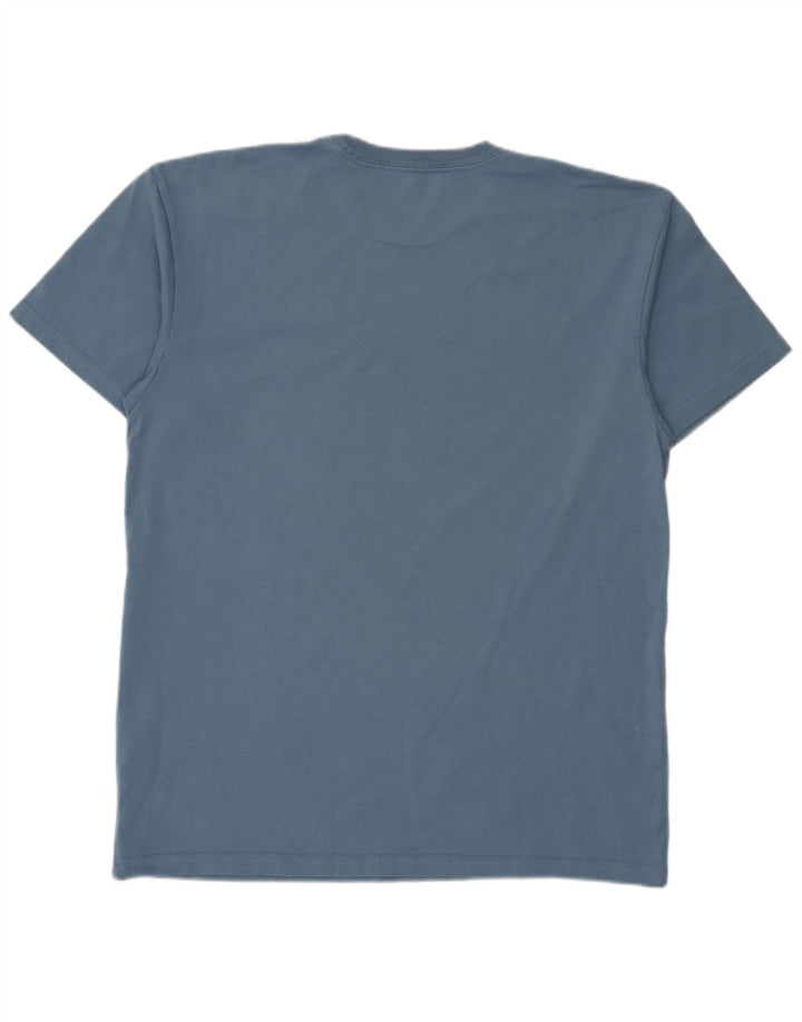 Tricou pentru bărbați Carhartt Top din bumbac albastru mediu