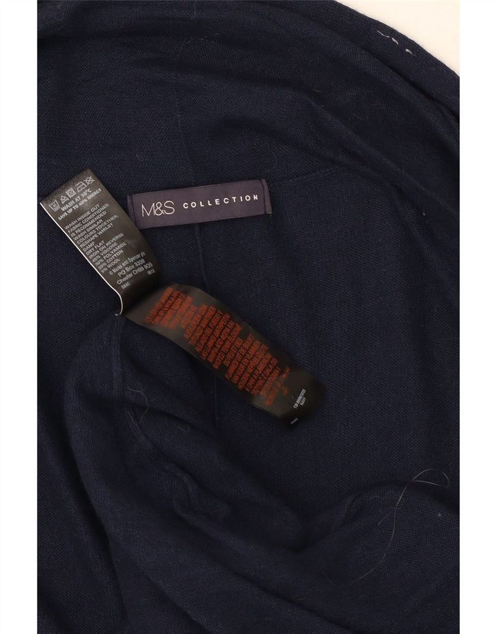 Pulover cardigan deschis pentru femei Marks & Spencer UK 10 Mic Bleumarin