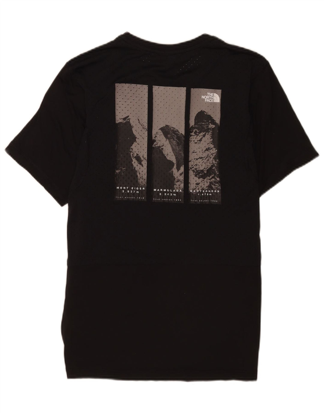 Tricou grafic pentru bărbați The North Face Top mic din nailon negru