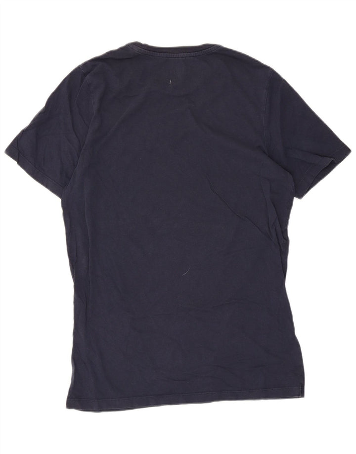 Tricou cu grafic Jack & Jones pentru bărbați Top mare bleumarin