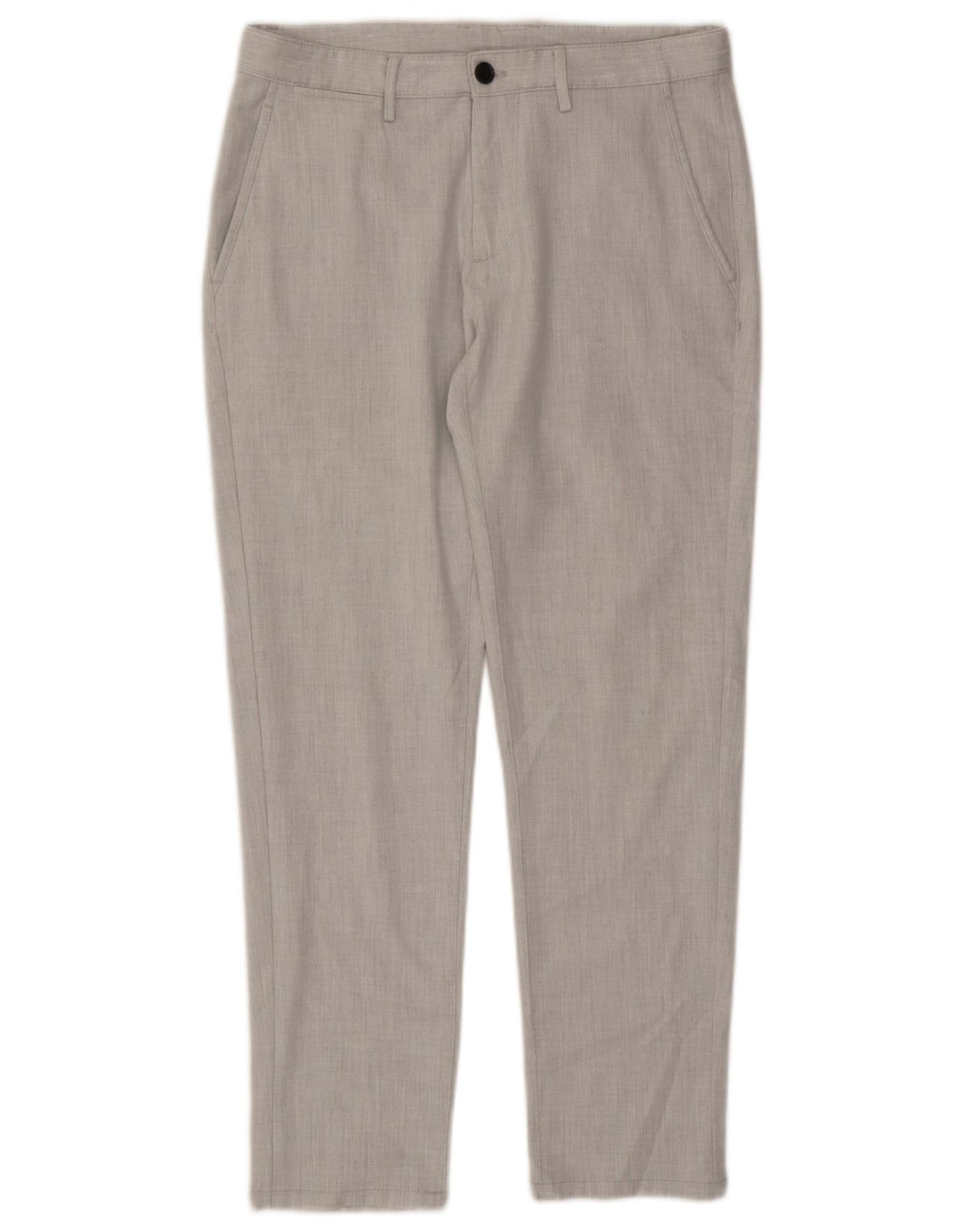 Pantaloni chino slim pentru bărbați Zara EU 40 Mediu L31 L28 Gri